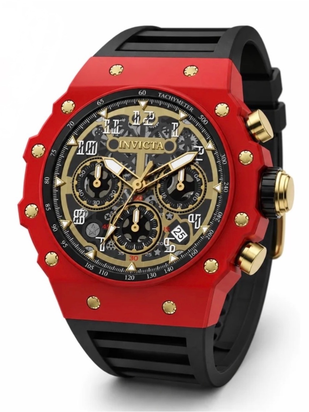 Invicta Racing Vaulthan Men's Watch - 44mm, Black (69685)